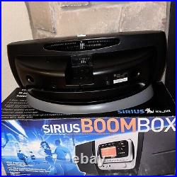 Tested Audiovox Sirius XM Boombox SIR-BB1 Satellite Radio SIR-PNP2 in Box