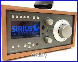 Tivoli Sirius Satellite Tabletop Radio + Vintage Analog AM/FM Tuner Henry Kloss