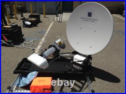 Toughsat XP. 98M Flyaway Satellite System