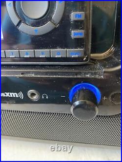 WORKING SIRIUS XM SXSD2 SATELLITE RADIO BOOMBOX ANT AC ADAPTER & ONYX EZ Remote