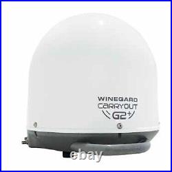 Winegard Carryout G2+ Antenna Satellite Communication White Roof-mountable