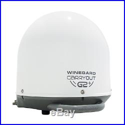 Winegard Company White GM-6000 Carryout G2+ Portable Antenna