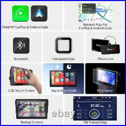 Wireless Car Stereo Radio Navigation With Rear Camera Multimedia Video Player FM