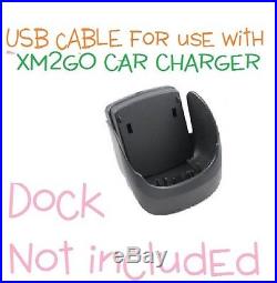 XM 5 Volt USB charger for SIRIUS Sportster 5,4,3, Stratus 7,6,5,4 for Home docks