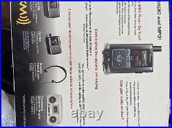 XM satellite radio and MP3 player