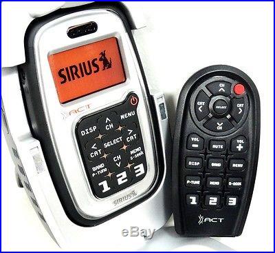 Xact XTR1 Sirius Satellite Radio Activated Handheld Portable Receiver + Remote