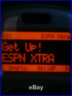 Xact Xtr1 Activated SIRIUS Satellite Radio Receiver all access Lifetime NFL
